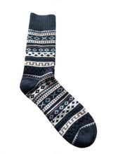 Load image into Gallery viewer, Nordic Winter Boot Socks- Artic Smoke