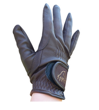 Load image into Gallery viewer, Riding Gloves- Brown