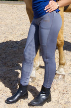 Load image into Gallery viewer, Thermal Riding Leggings- Grey