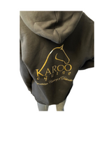 Load image into Gallery viewer, Karoo Equine Zip Up Hoodie - Black